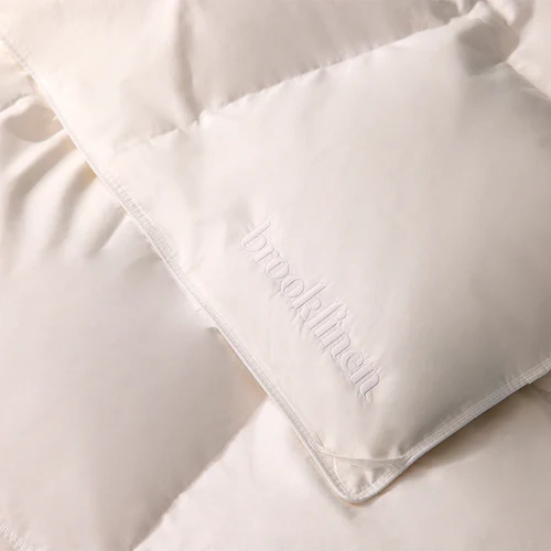 Wrapped in soft sateen for comfort and quiet